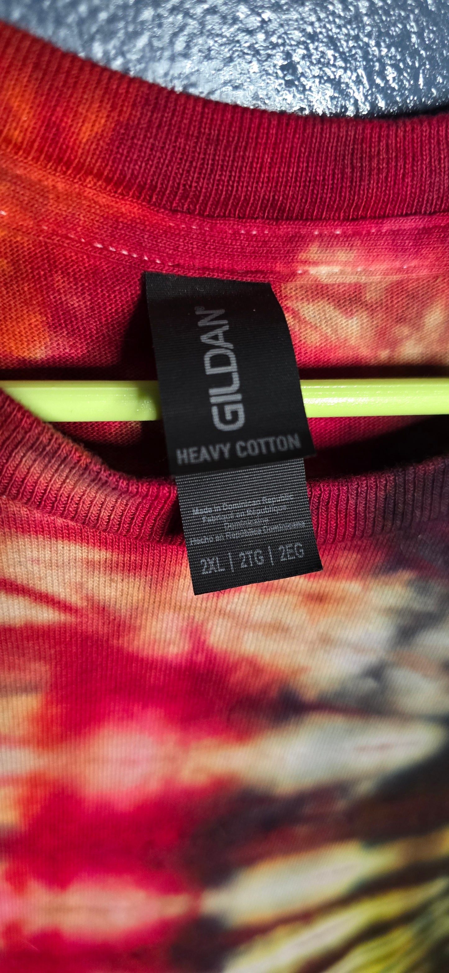 π₯ AUTUMN BONFIRE TIE-DYE TEE β SIZE 2XL