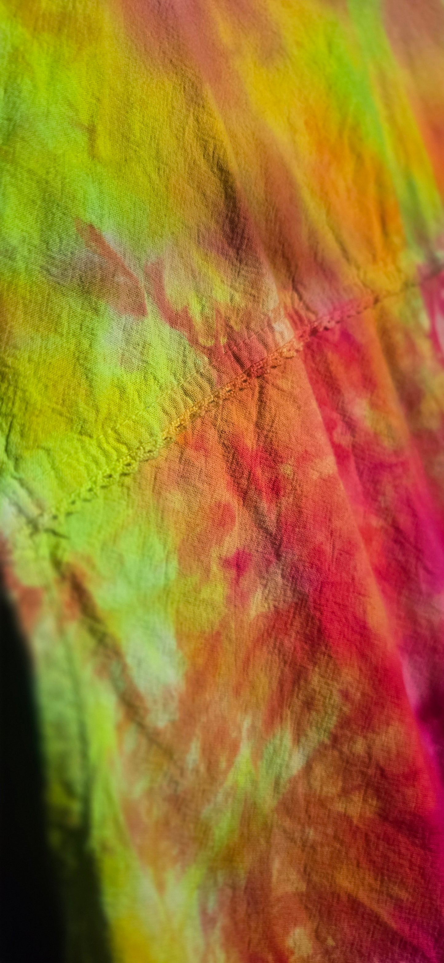 π Hand-Dyed Erika Sleeveless Button-Up β Size Large