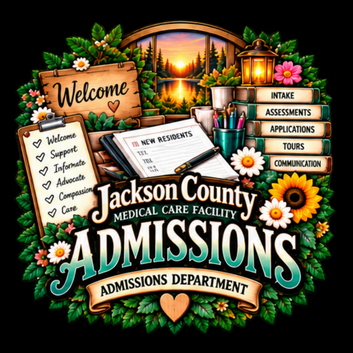 Admissions JCMCF Zip-Up