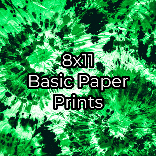 8x11 Basic Paper Prints