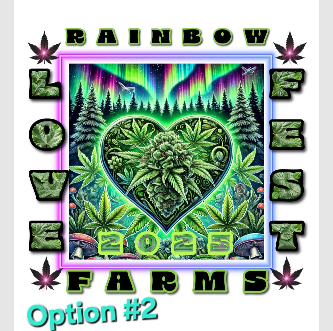 Adult - Love Fest 2025 Shirts Rainbow Farms