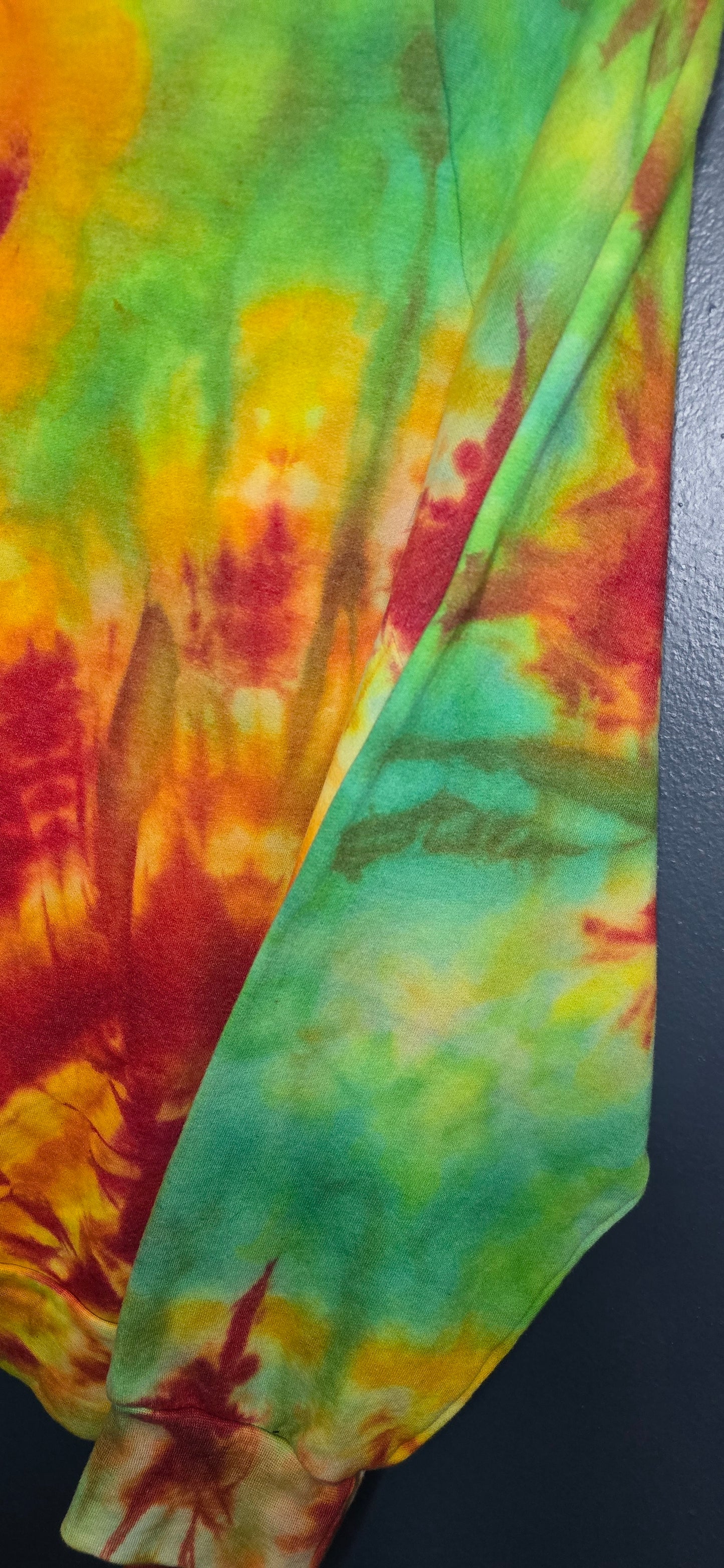 🌈 Hand-Dyed Bright Burst Sweatshirt – Terra & Sky 4X