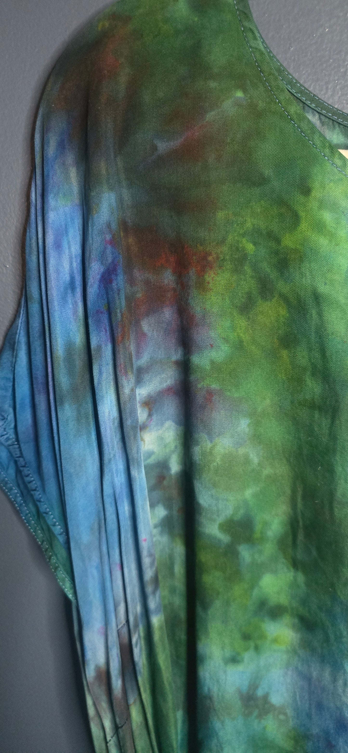 🌊 Hand-Dyed POPSUGAR Dress – Size 3X