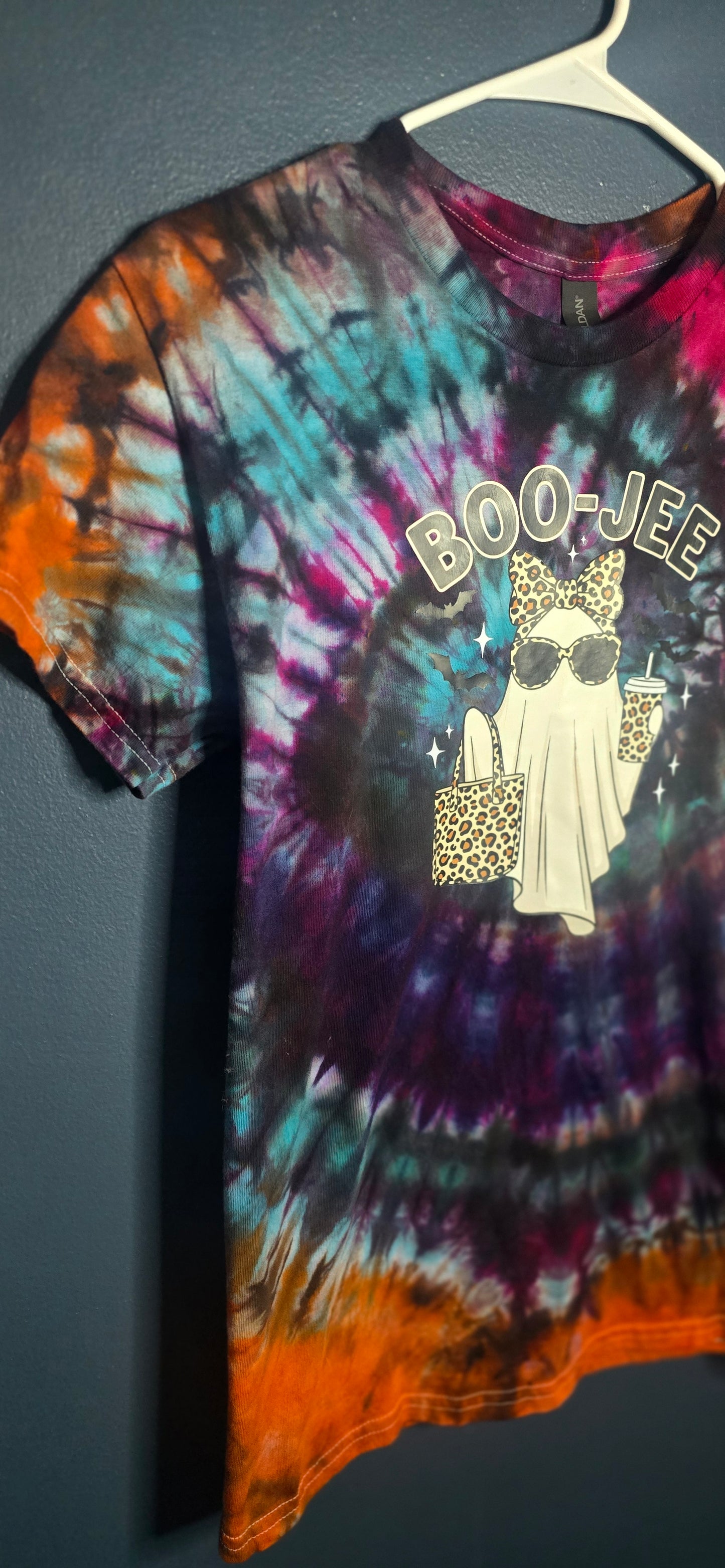 👻 BOO-JEE Tie-Dye Tee – Size Small