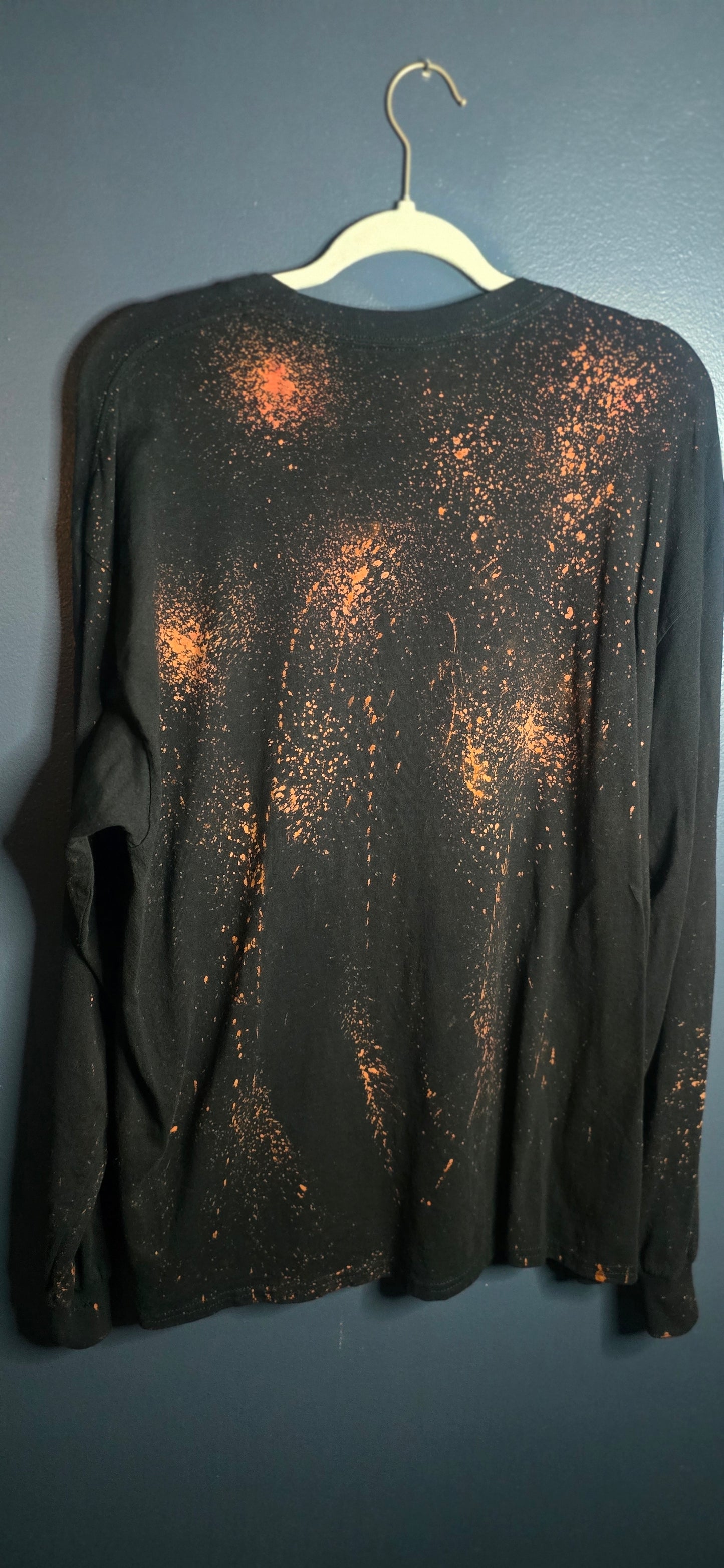 Gildan Heavy Cotton Long Sleeve Tee XL Unisex “True Crime Junkie” Graphic Black