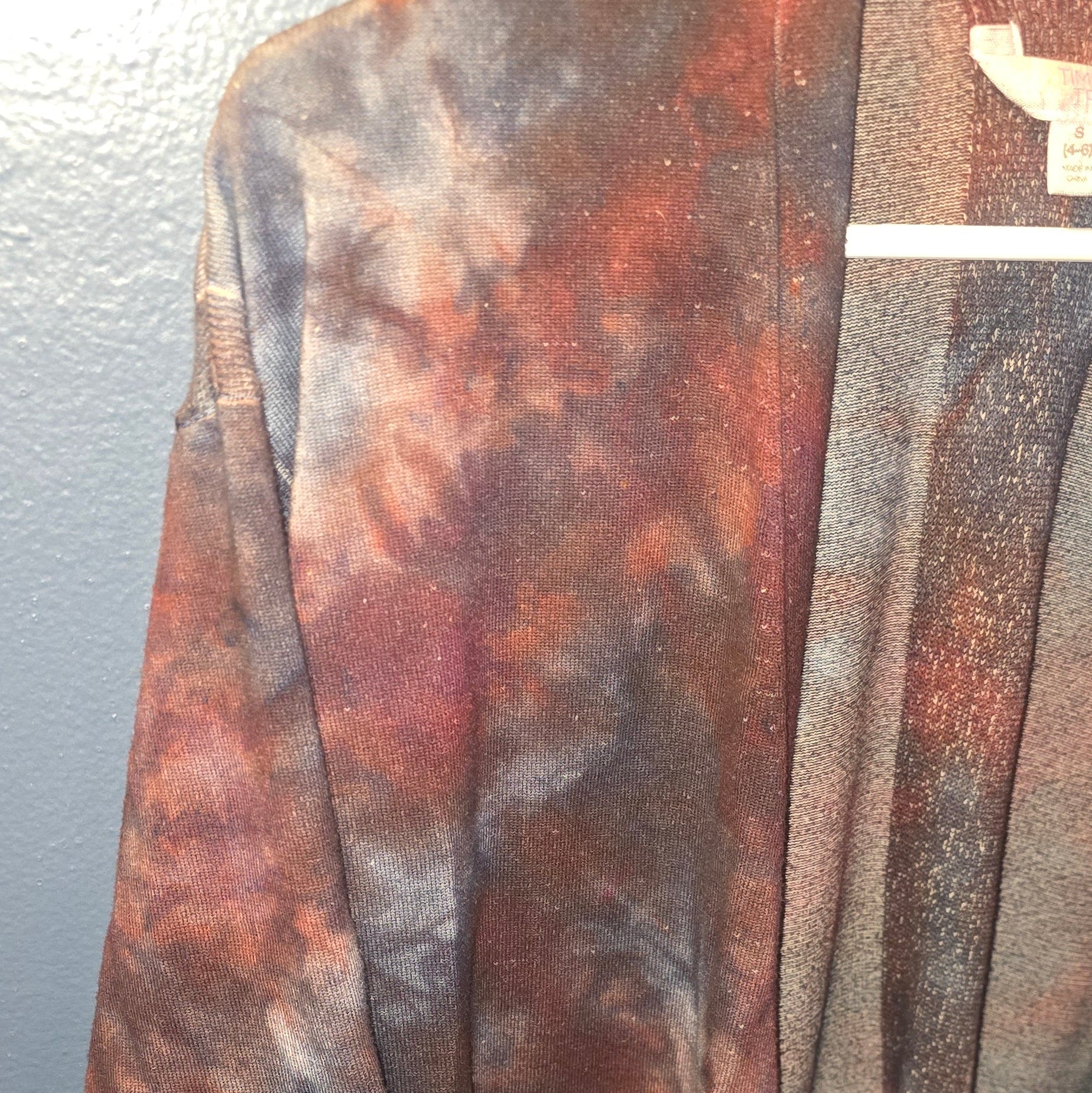 Time and True Upcycle Open Sweater Cardigan - Size Small