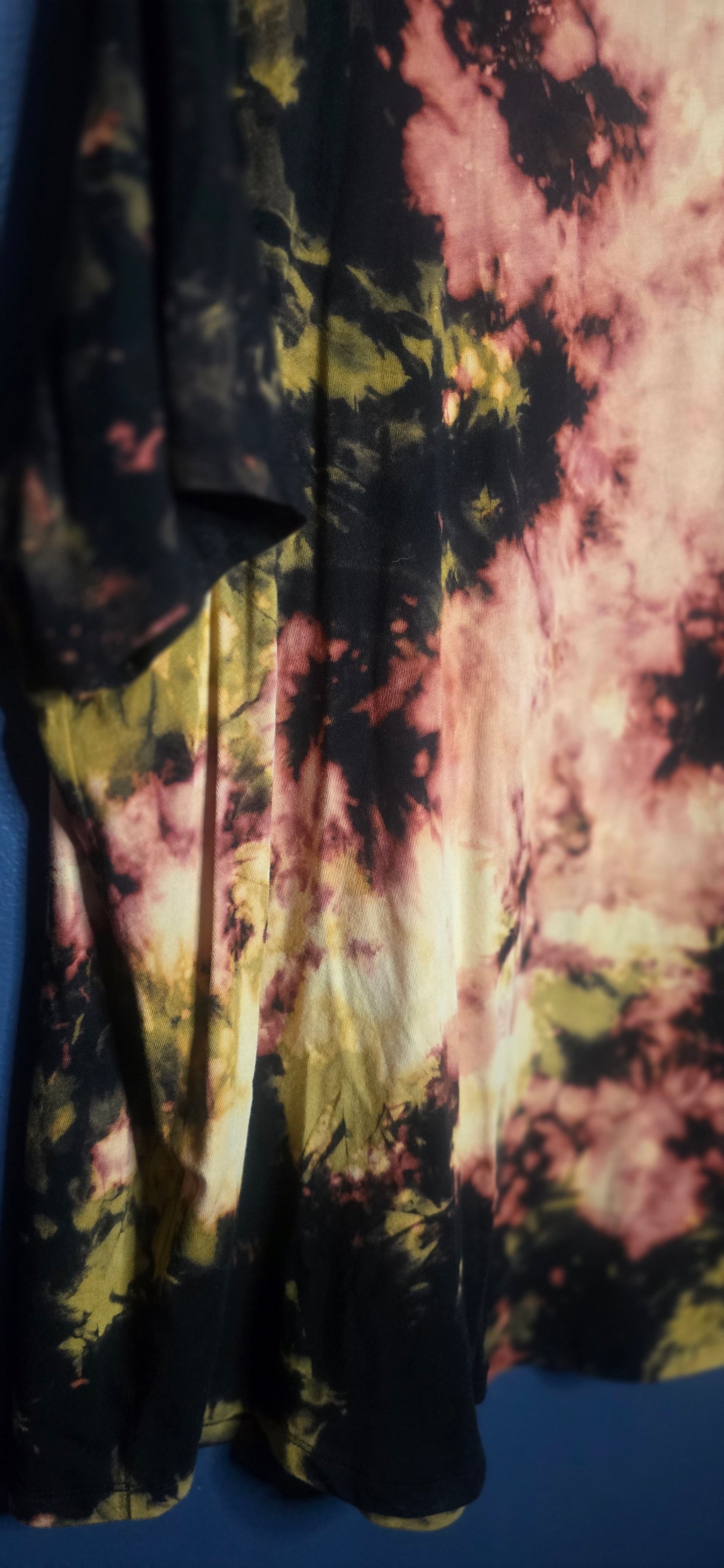 🖤🔥 Acid Burst Tie-Dye T-Shirt – Terra & Sky 2X (20W–22W)