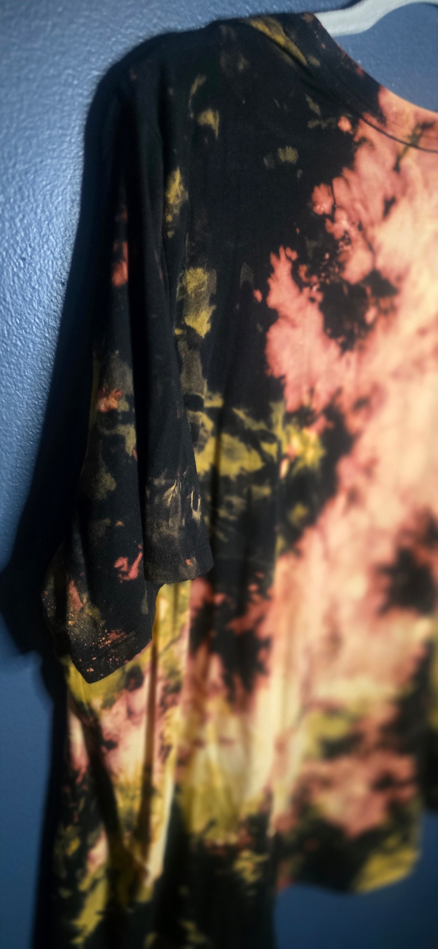 🖤🔥 Acid Burst Tie-Dye T-Shirt – Terra & Sky 2X (20W–22W)