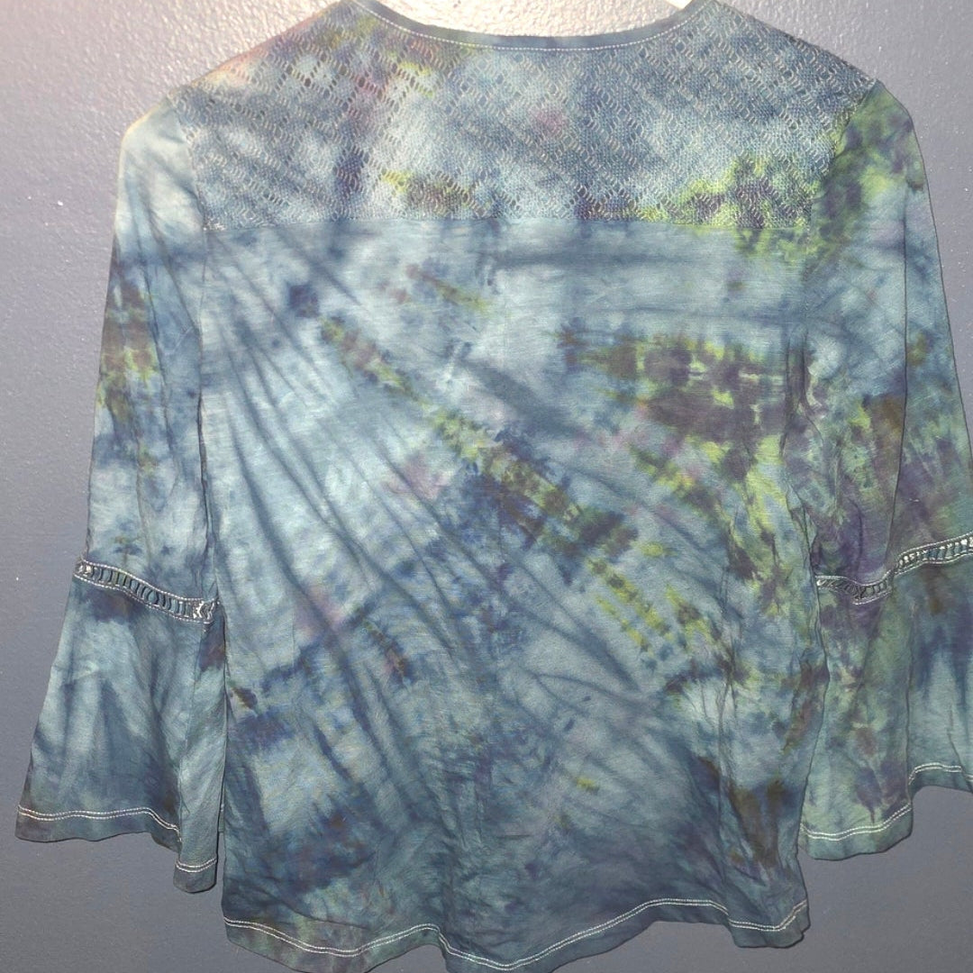 Upcycled Tie-Dye Boho Top – Laura Scott Women’s Small