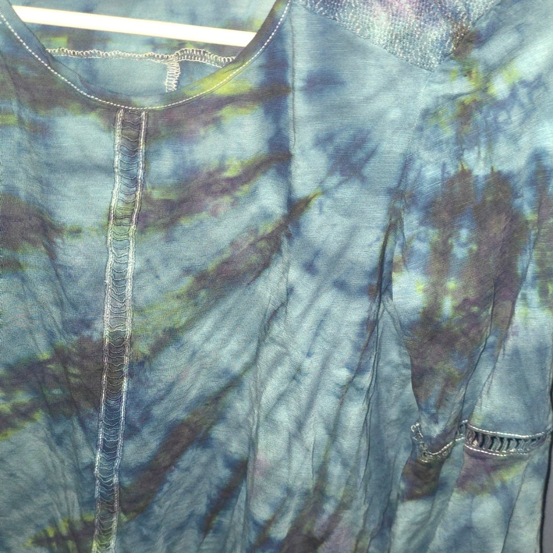 Upcycled Tie-Dye Boho Top – Laura Scott Women’s Small