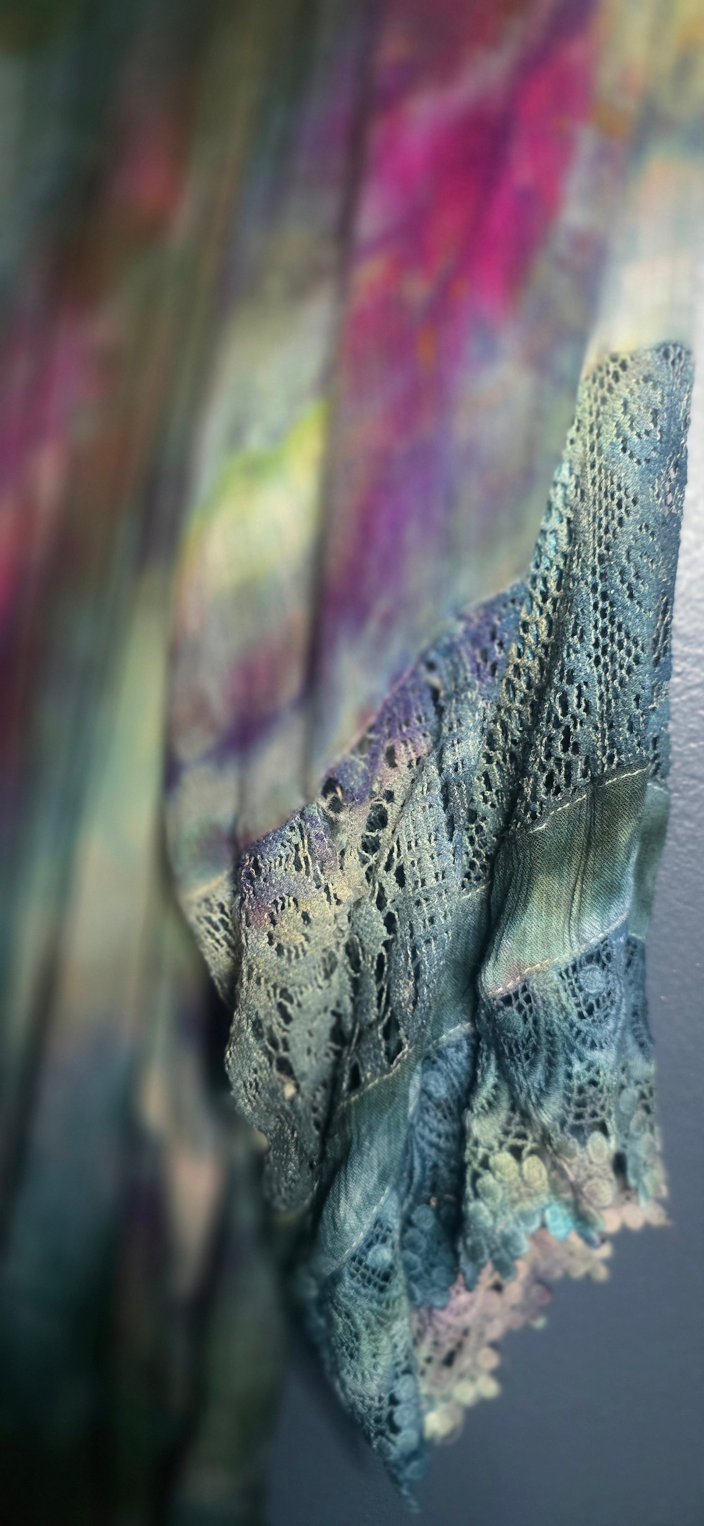 🌈 BOHO AURORA TIE-DYE BLOUSE — SIZE XL