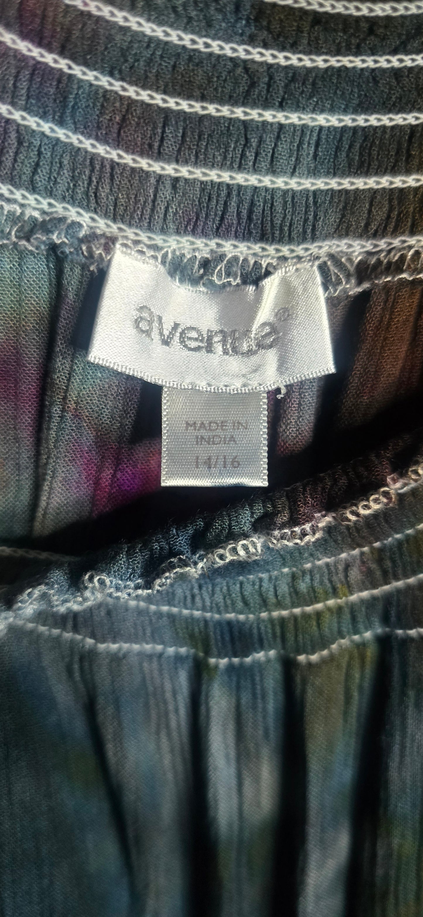 🌈 BOHO AURORA TIE-DYE BLOUSE — SIZE XL