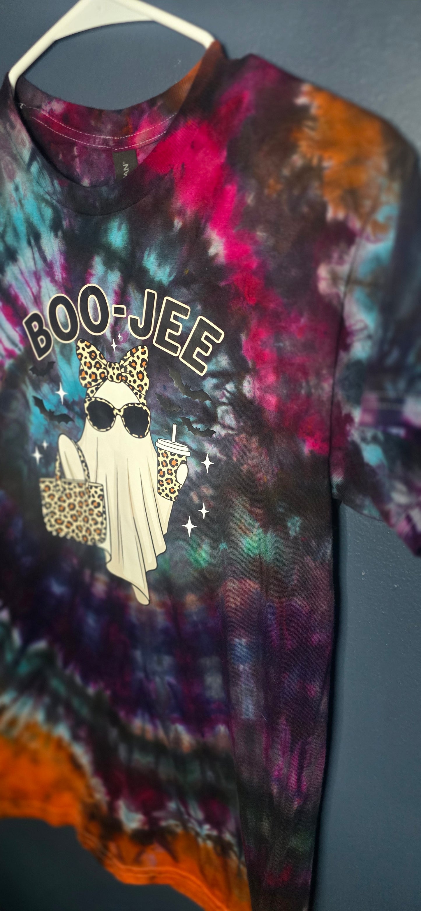 👻 BOO-JEE Tie-Dye Tee – Size Small