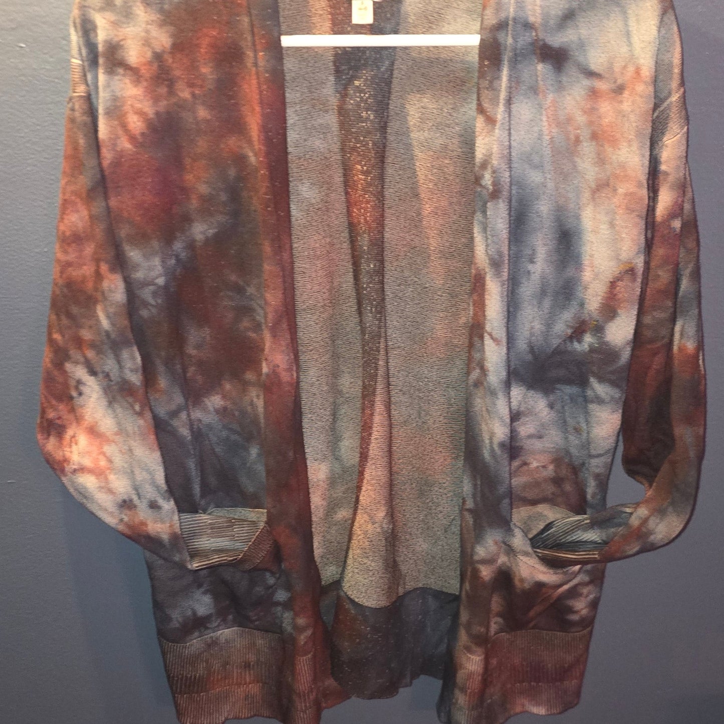 Time and True Upcycle Open Sweater Cardigan - Size Small