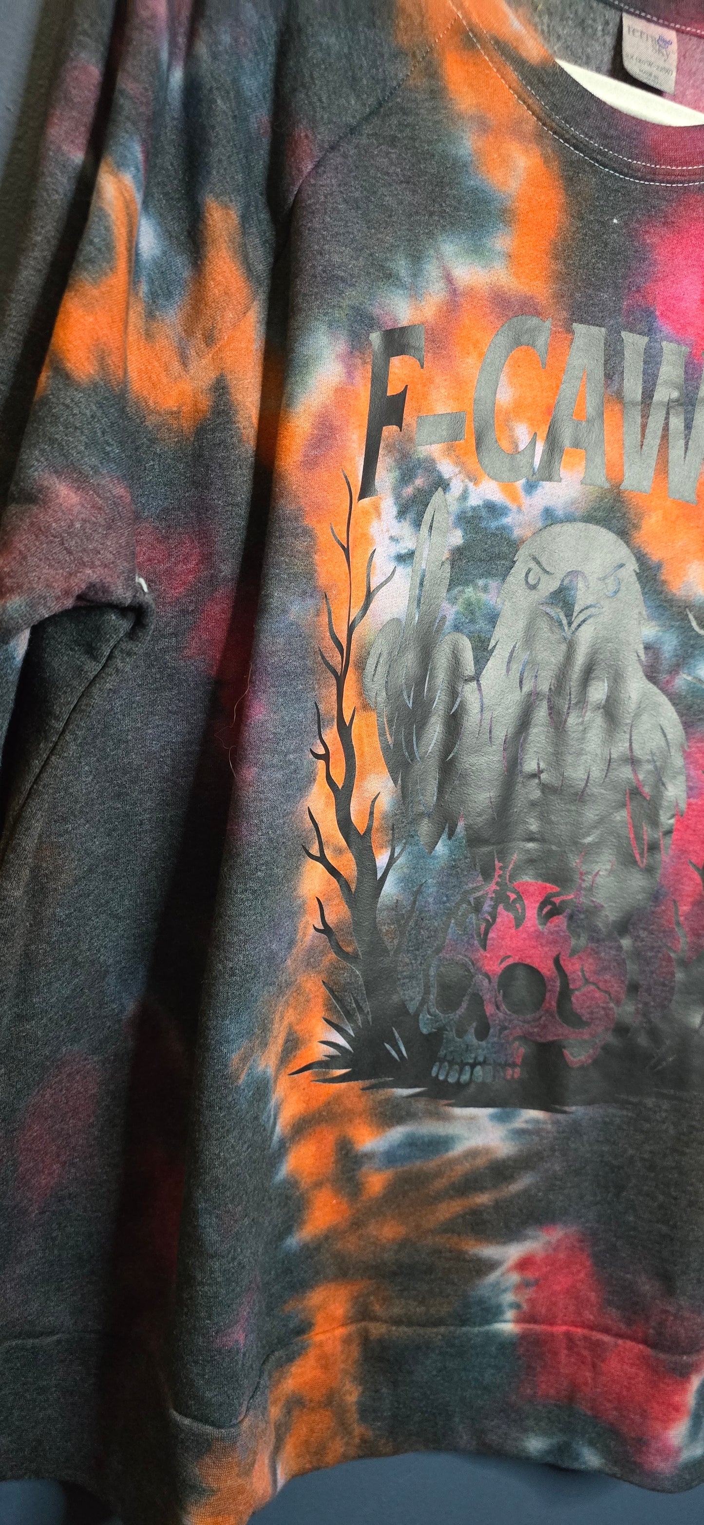 🌈 Hand-Dyed Graphic Sweatshirt – Terra &amp; Sky 2XL