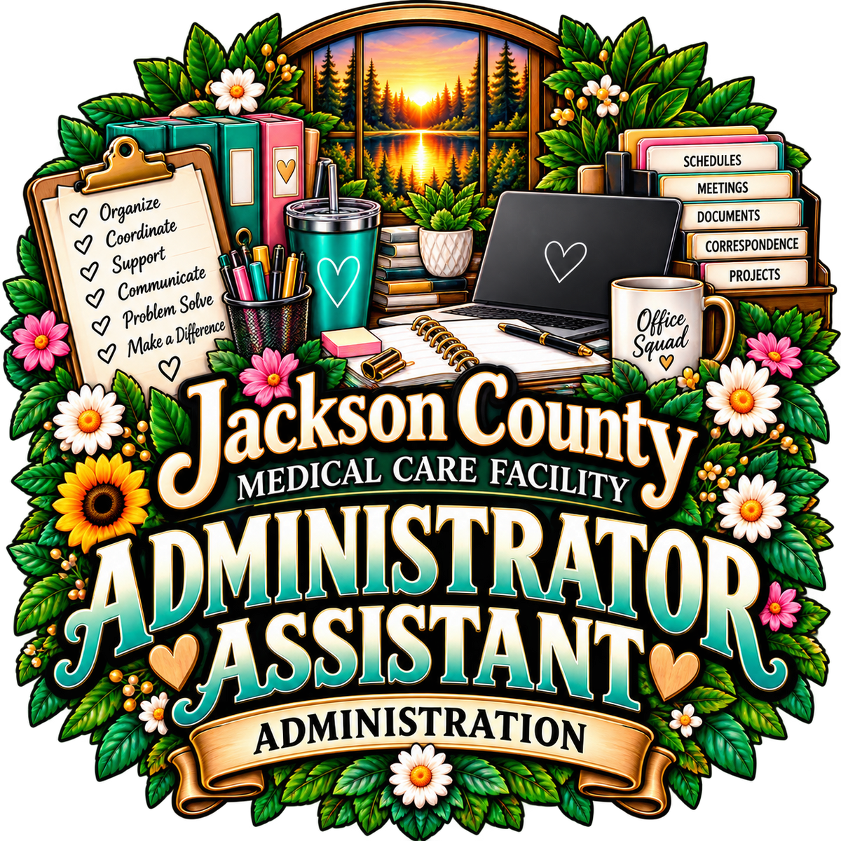 Administrator Assistant JCMCF Zip-Up