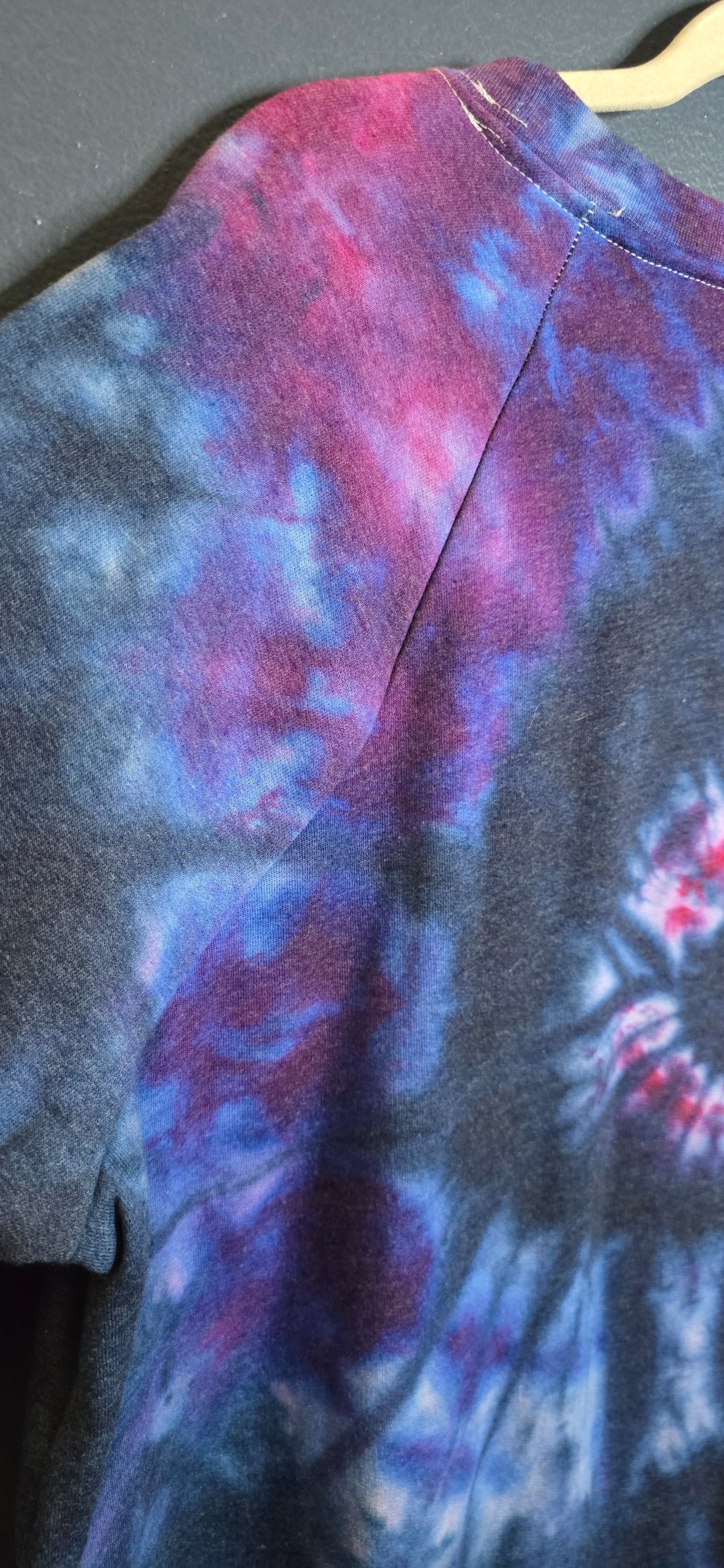 🌈 Hand-Dyed Spiral Sweatshirt – Terra & Sky 2XL