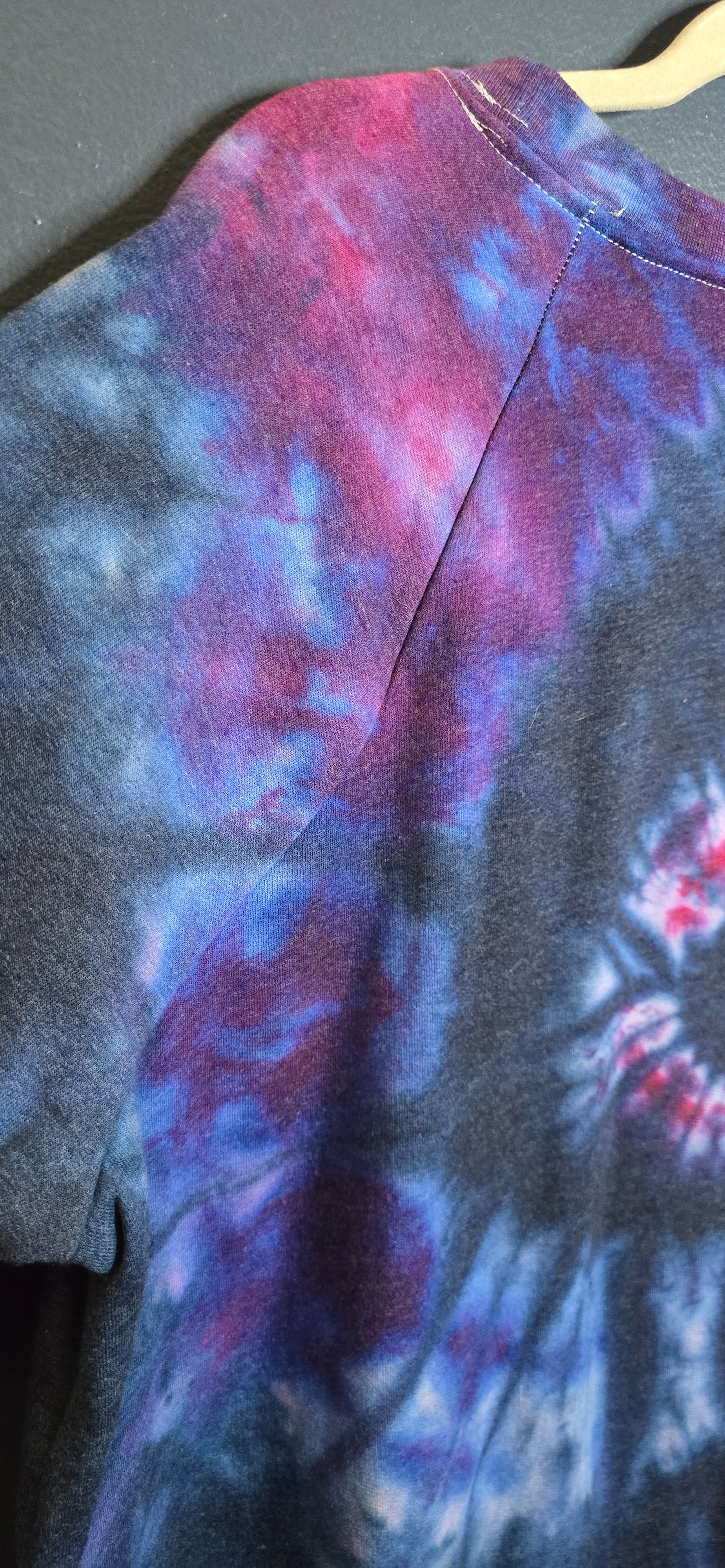🌈 Hand-Dyed Spiral Sweatshirt – Terra & Sky 2XL