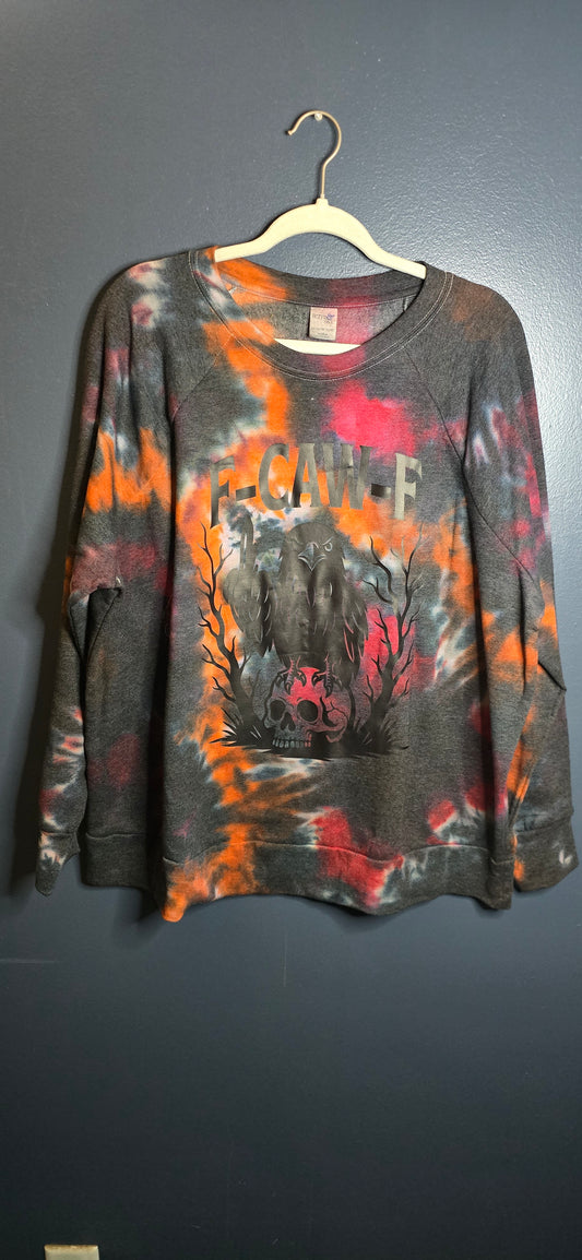 🌈 Hand-Dyed Graphic Sweatshirt – Terra &amp; Sky 2XL