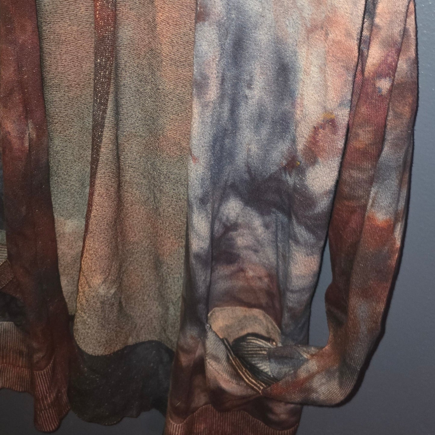 Time and True Upcycle Open Sweater Cardigan - Size Small