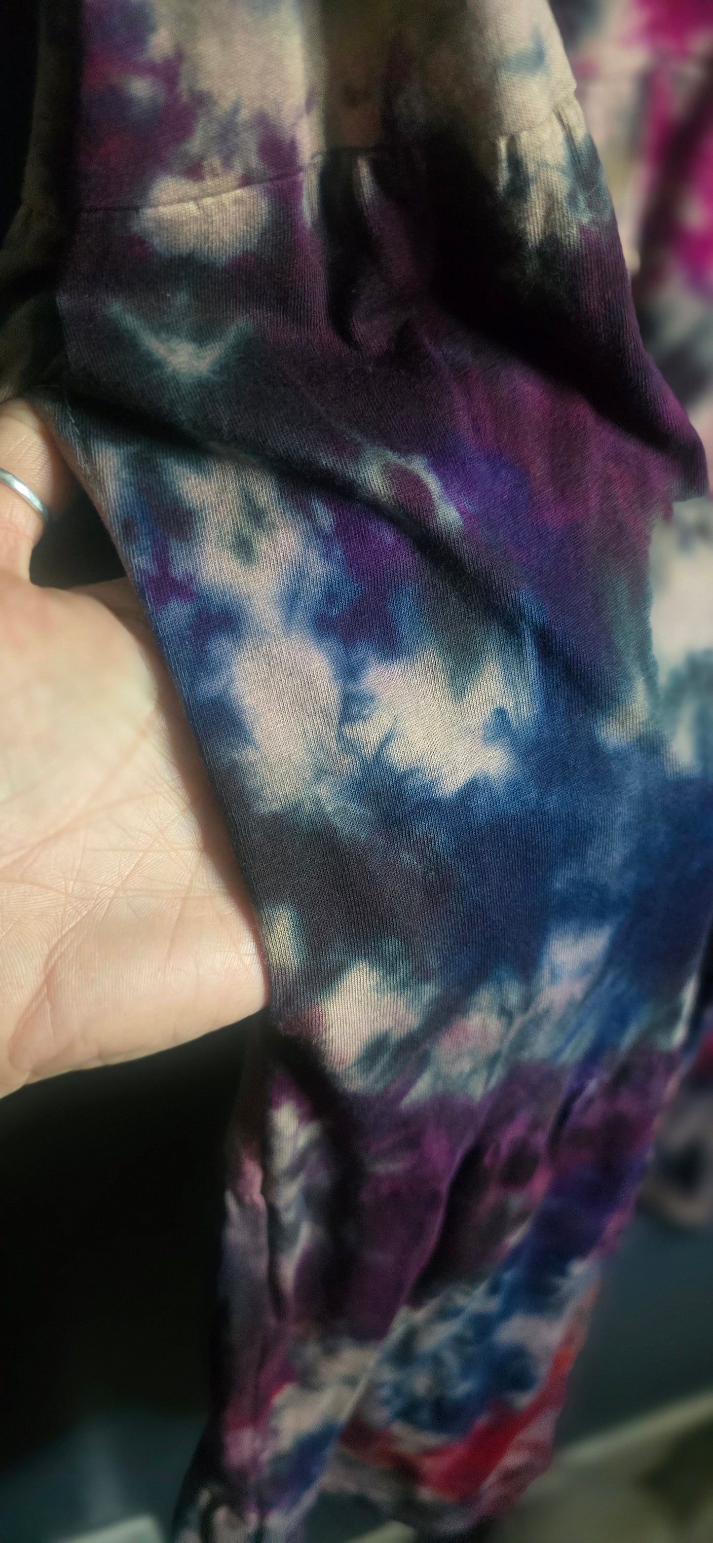 Time and Tru Tie Dye Babydoll Dress XL 16–18 Short Sleeve Multicolor