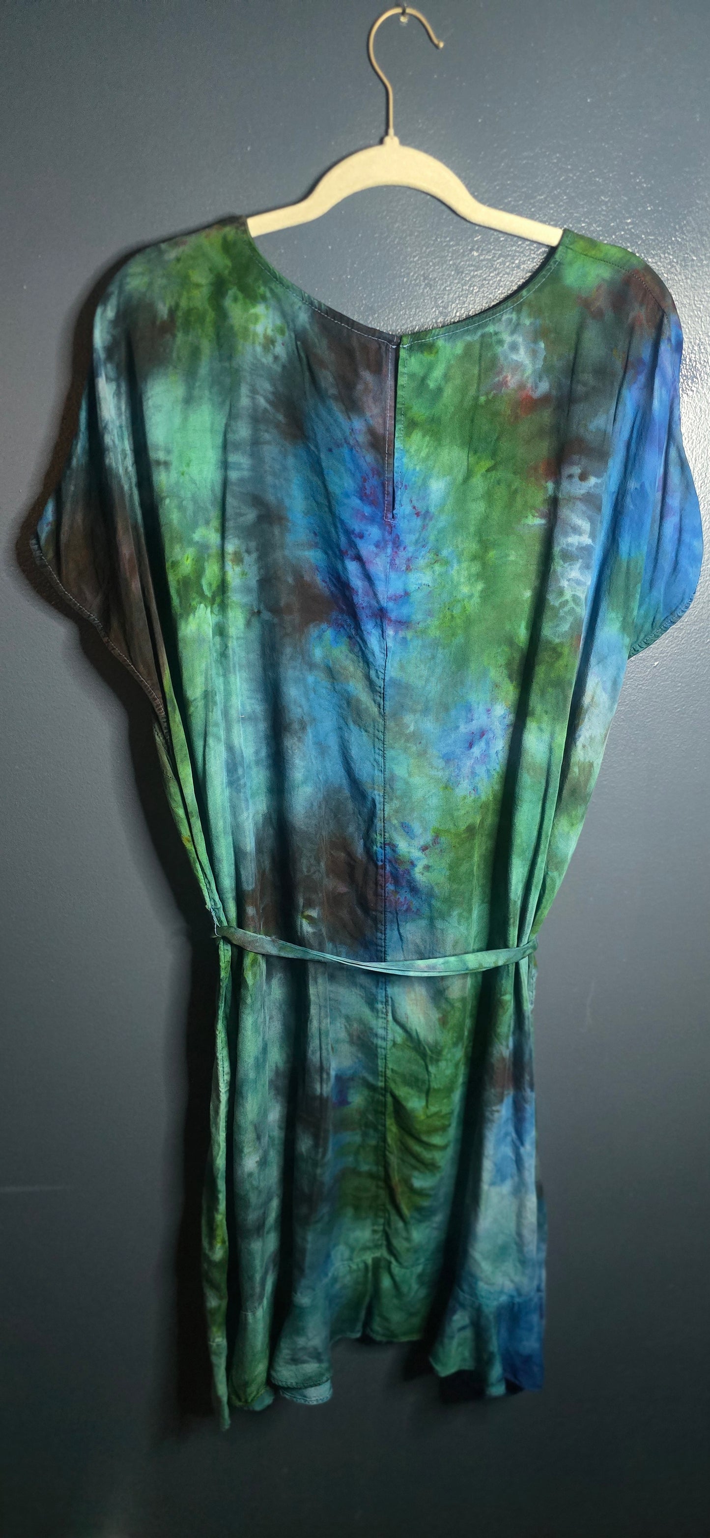 🌊 Hand-Dyed POPSUGAR Dress – Size 3X