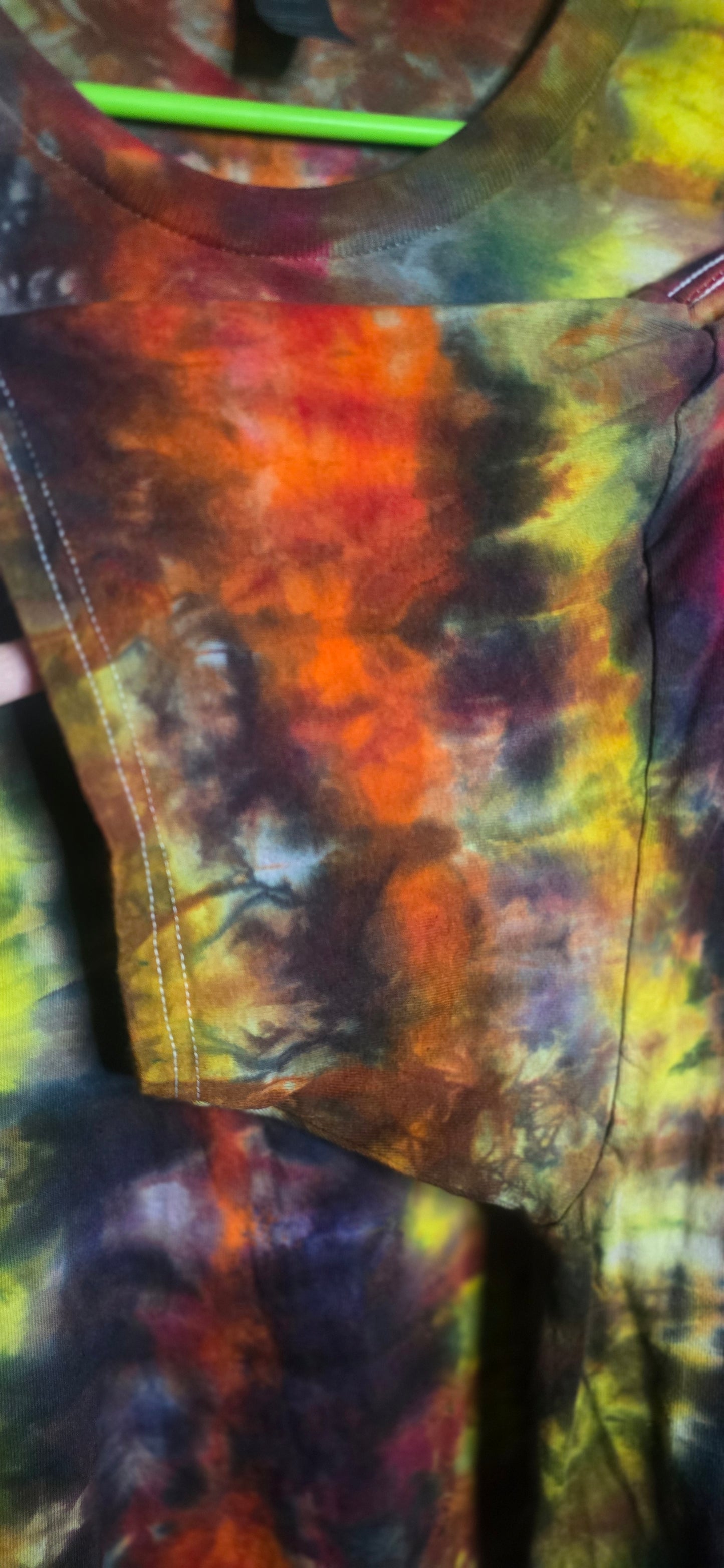 🔥🌻 Autumn Ember Spiral Tee – Gildan Heavy Cotton 2XL