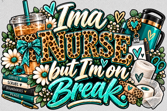 Nurse on break