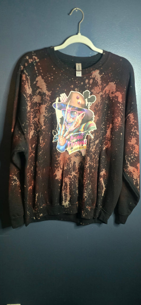 Gildan Crewneck Sweatshirt XL Unisex “Sweet Dreams Are Made of This” Graphic Black