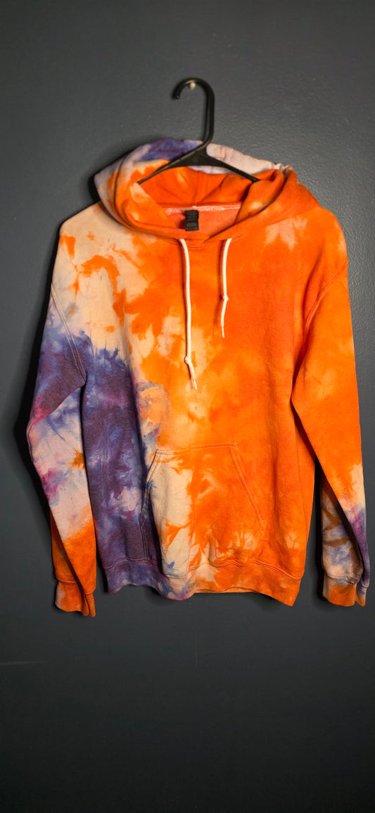 🔥 SUNSET DREAM TIE-DYE HOODIE — SIZE SMALL