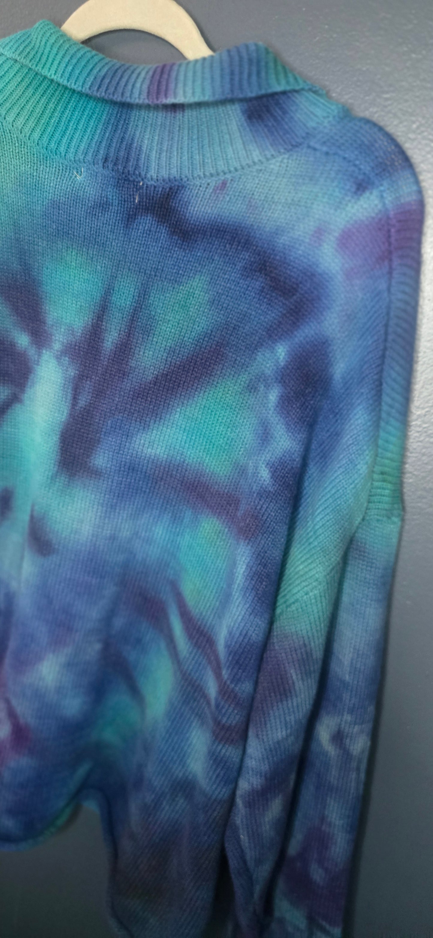 Maurices Lace-Up Waffle Knit Pullover – Size 2XL 💙💜