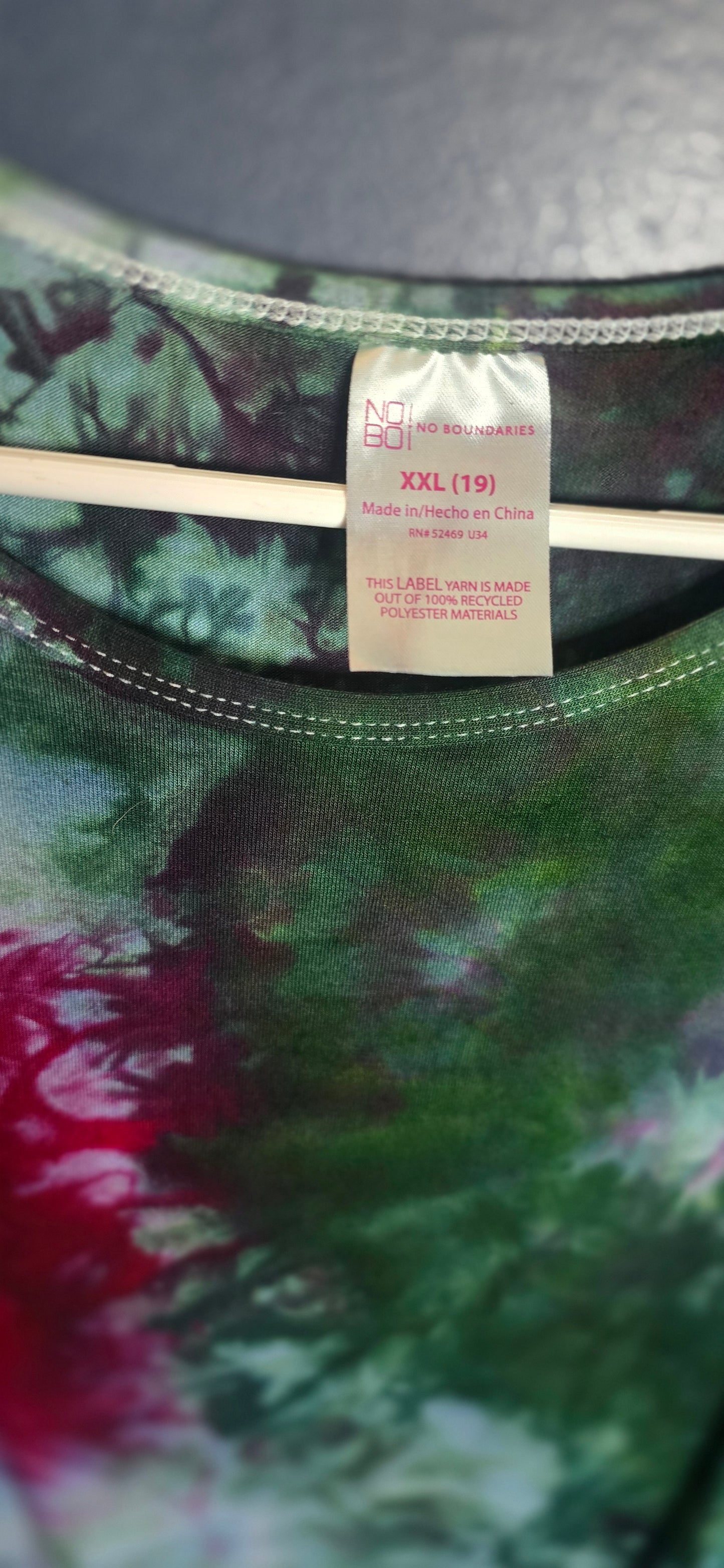 🎄 FOREST BERRY RUCHED TEE — EXTRA EXTRA LARGE 🎄