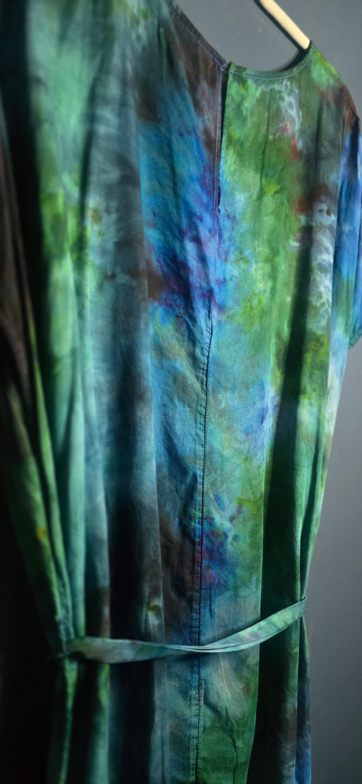 🌊 Hand-Dyed POPSUGAR Dress – Size 3X