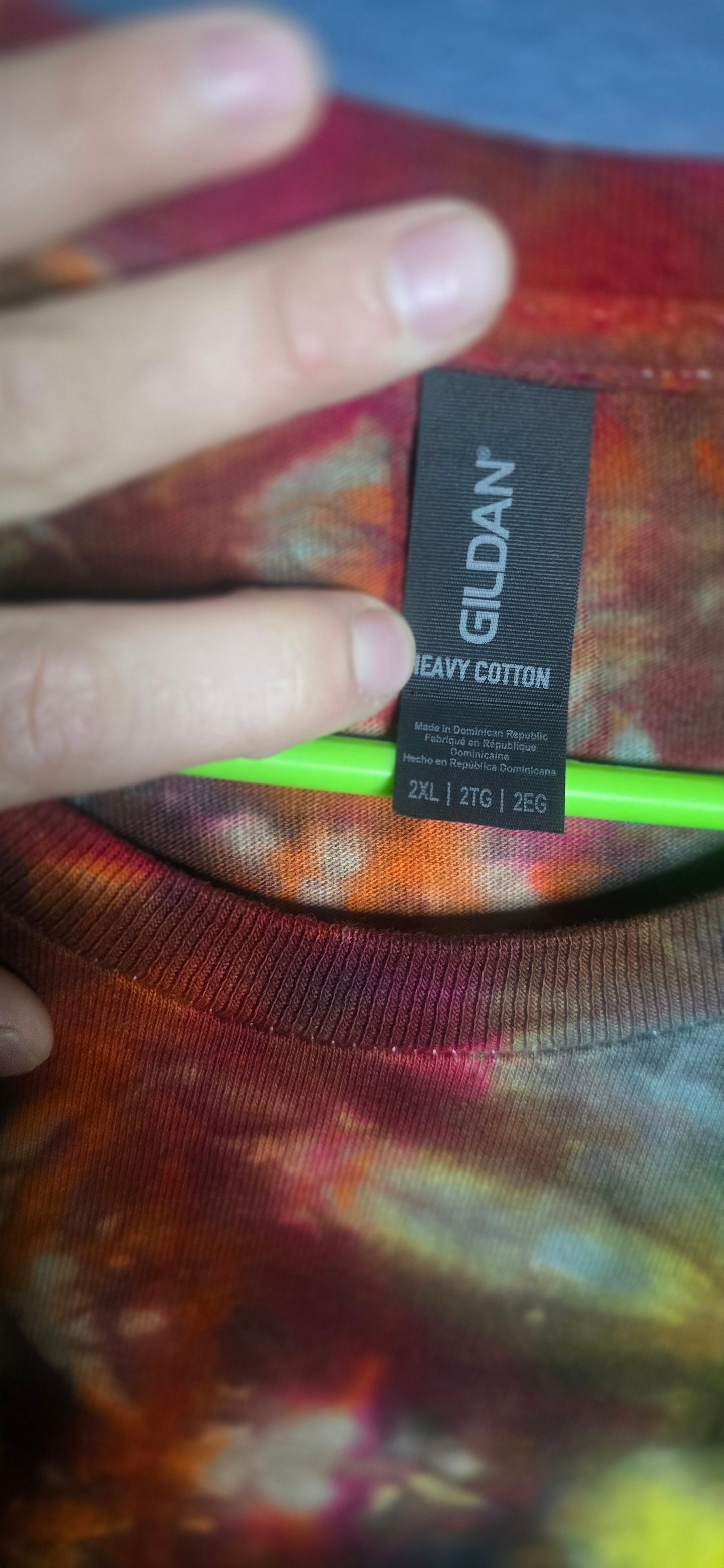 🔥🌻 Autumn Ember Spiral Tee – Gildan Heavy Cotton 2XL