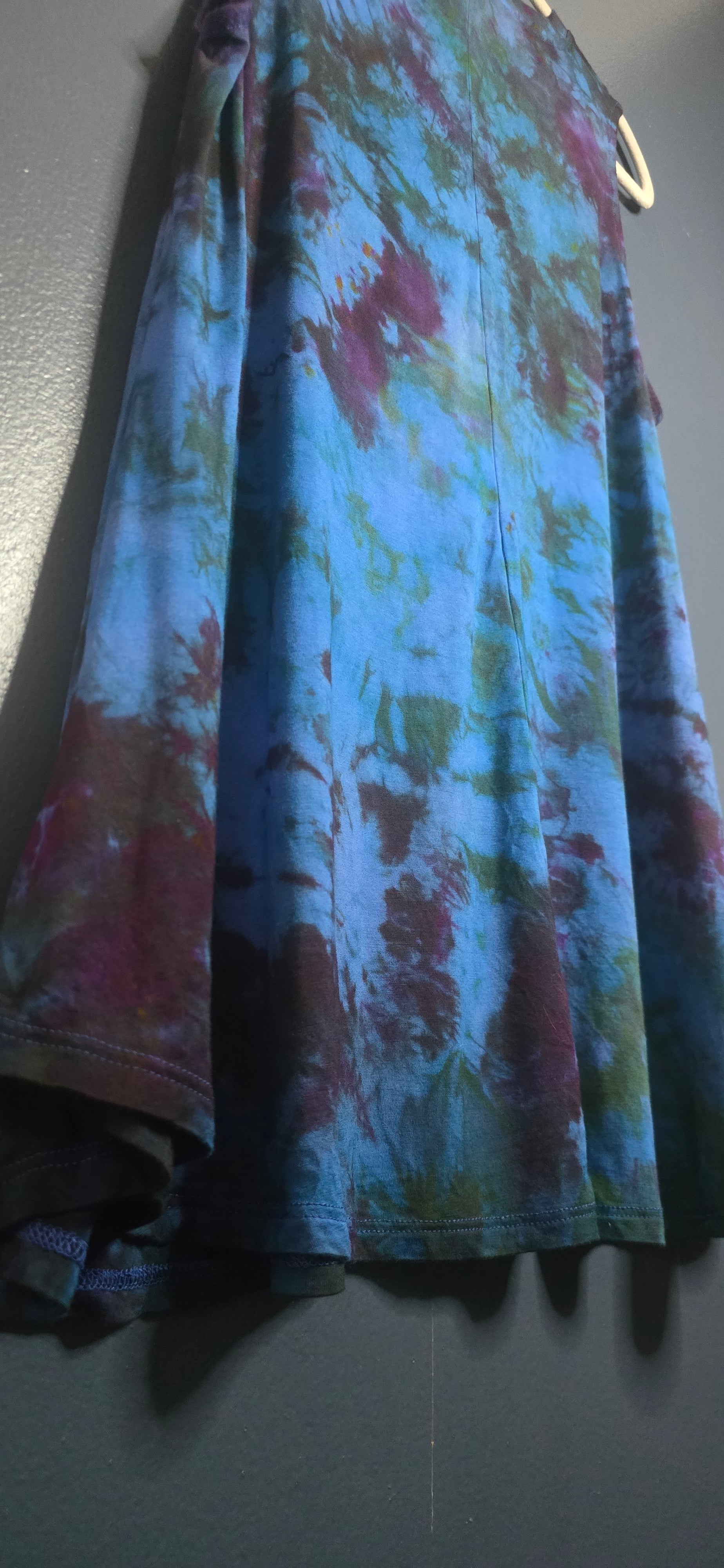 XL – Ady P Upcycled Tie-Dye Sleeveless Tunic 💫